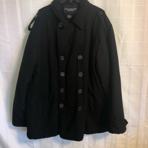 calvin klein men's maurizio peacoat